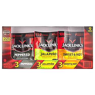 Jack Links Bold Variety Pack 1.25oz 9ct 