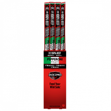 Jack Links Beef Stick Pepperoni 24ct Box 