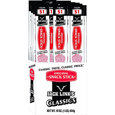 Jack Links Classic Original Snack Stick 20ct Box 