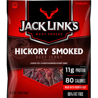 Jack Links Jerky Hickory Smoked 2.85oz Bag 