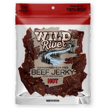 Jack Links Jerky Wild River Hot 3.5oz Bag 