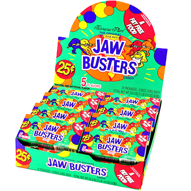 Jaw Busters 24ct PP 0.25oz 