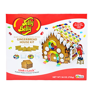 Bee Christmas Jelly Belly Gingerbread House Kit 26oz 