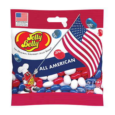 Jelly Belly All American Mix 3.5 oz Bag 