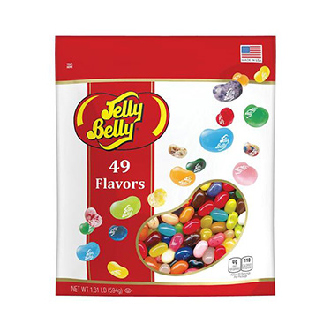 Jelly Belly Assorted 1.31 lb Pouch Bag 