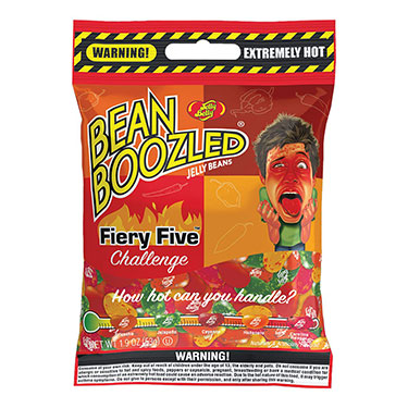 Jelly Belly BeanBoozled Fiery Five 1.9 oz 