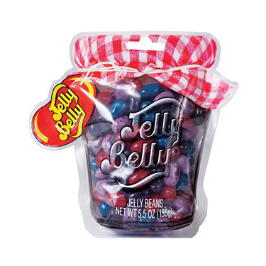 Jelly Belly Berry Mix Mason Jar 5.5 oz Bag 