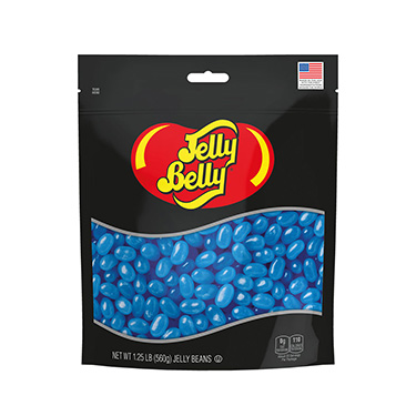 Jelly Belly Blue Raspberry Party Planner Pouch 1.25 lb Bag 