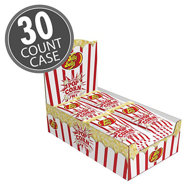 Jelly Belly Buttered Popcorn 1 oz Bag 30 Count Box 