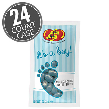 Jelly Belly Its A Boy Jelly Beans 1 oz Bag 24 Count Box 