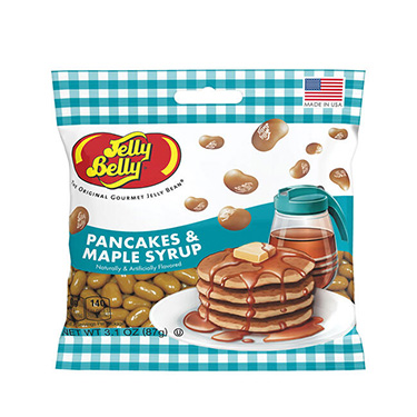 Jelly Belly Pancakes and Maple Syrup 3.1 oz Bag 