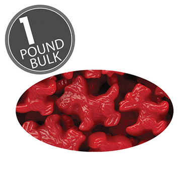 Jelly Belly Scottie Dogs Red Licorice 1 lb 