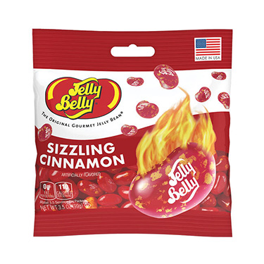 Jelly Belly Sizzling Cinnamon 3.5 oz Bag 