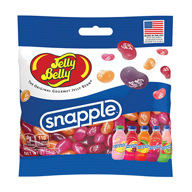 Jelly Belly Snapple Mix 3.1 oz Bag 