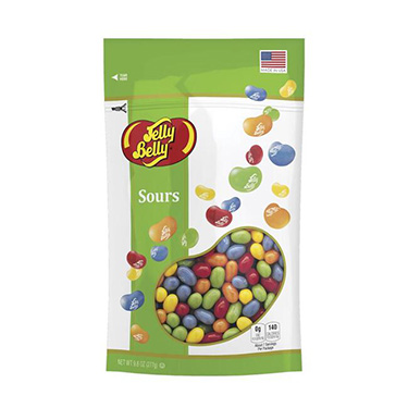 Jelly Belly Sours Stand up Pouch 9.8 oz Bag 