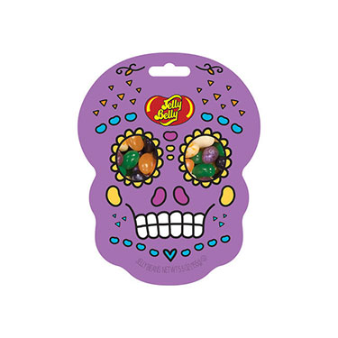 Jelly Belly Sugar Skull Pouch 5.5oz Bag 