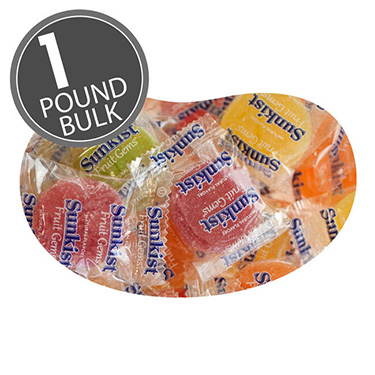 Jelly Belly Sunkist Fruit Gems Wrapped 1lb 