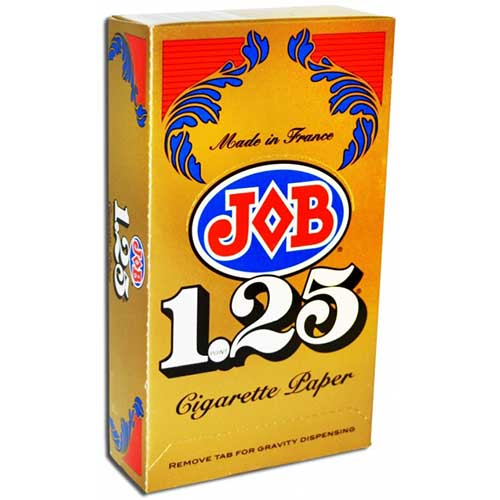 24 Paper Each JOB Orange 1 1/4 1.25 Rolling Papers 12 Booklet FREE SHIP 