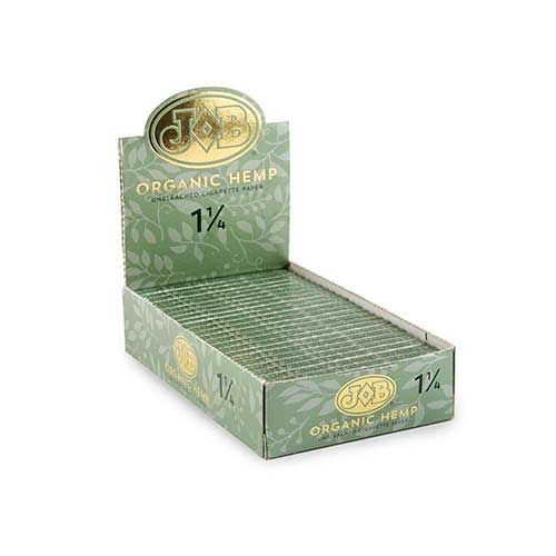 Job Organic Hemp 1.25 Rolling Papers 24ct Box 