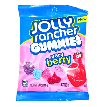 Jolly Rancher Gummies Very Berry 5oz 