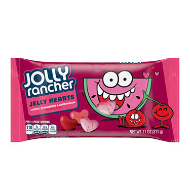 Jolly Rancher Jelly Hearts 11oz Bag 