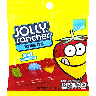 Jolly Rancher Gummies Misfits 5oz 