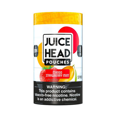 Juice Head Nicotine Pouches Mango Strawberry Mint 6MG 5pk 