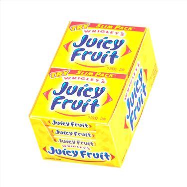 Wrigleys Juicy Fruit Slim Pack 10ct 