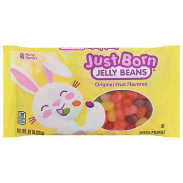 Just Born Jelly Beans Fruit Flavored 10oz Bag 