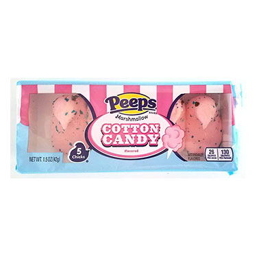 Peeps Easter Cotton Candy Marshmallow Chicks 1.5oz Box 