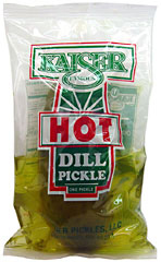 Kaiser Hot Dill Pickle Pouches 12ct 