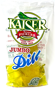 Kaiser Jumbo Dill Pickle Pouches 12ct 