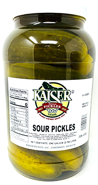 Kaiser Sour Pickles Gallon Jar 