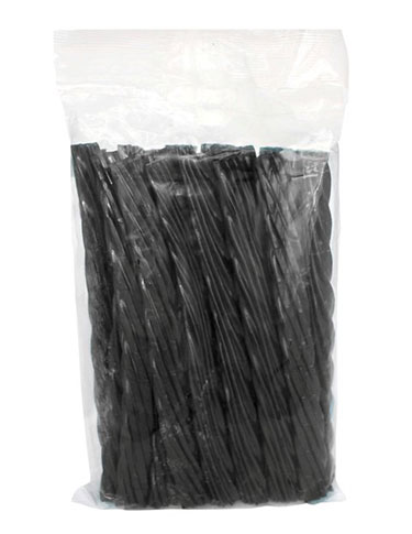 Kennys Jumbo Licorice Twists Black 8oz 