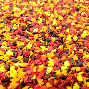 Candy Retailer Fall Leaves Cupcake Sprinkles 4oz 