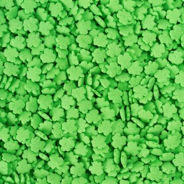 Kerry Green Shamrock Shapes Sprinkles 1oz 
