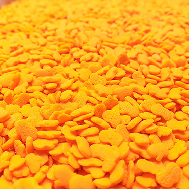 Candy Retailer Orange Pumpkin Shaped Cupcake Sprinkles 4oz 