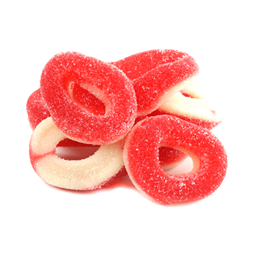 Kervan Gummi Cherry Rings 1lb 