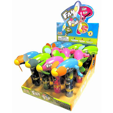 Kidsmania Fan Pop Candy 12ct Box 