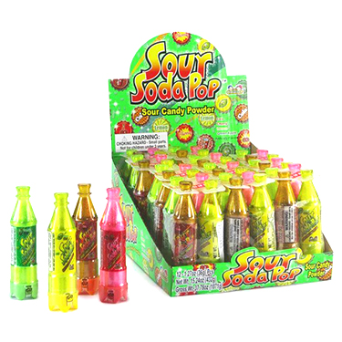 Kidsmania Soda Pop Sour Candy Powder 12ct Box 