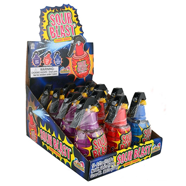 Kidsmania Sour Blast Candy Spray 12ct Box 