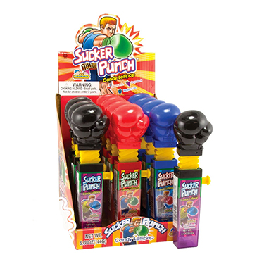 Kidsmania Sucker Punch Candy 12ct Box 