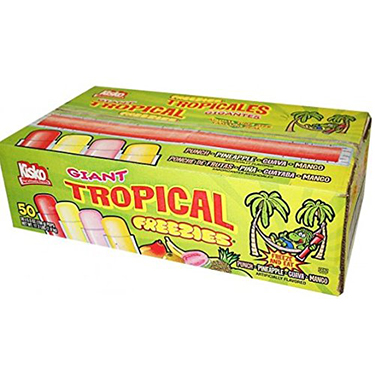 Kisko Giant Tropical Freezies 50ct Box 