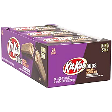 Kit Kat Duos Mocha Chocolate King 24ct Box 