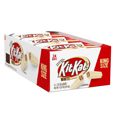 Kit Kat White Chocolate King Size 24ct 