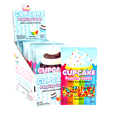 Kokos Cupcake Popping Candy 20ct Box 