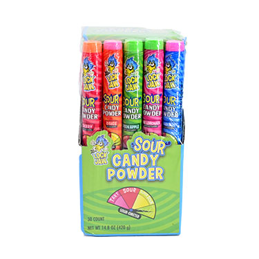 Kokos Lock Jaw Sour Candy Powder 30ct Box 
