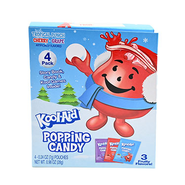 Kool Aid Popping Candy Story Book 4pk 