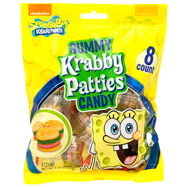 Gummy Krabby Pattys 2.54oz Bag 