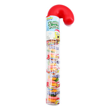 Krabby Patty Candy Cane Tube 